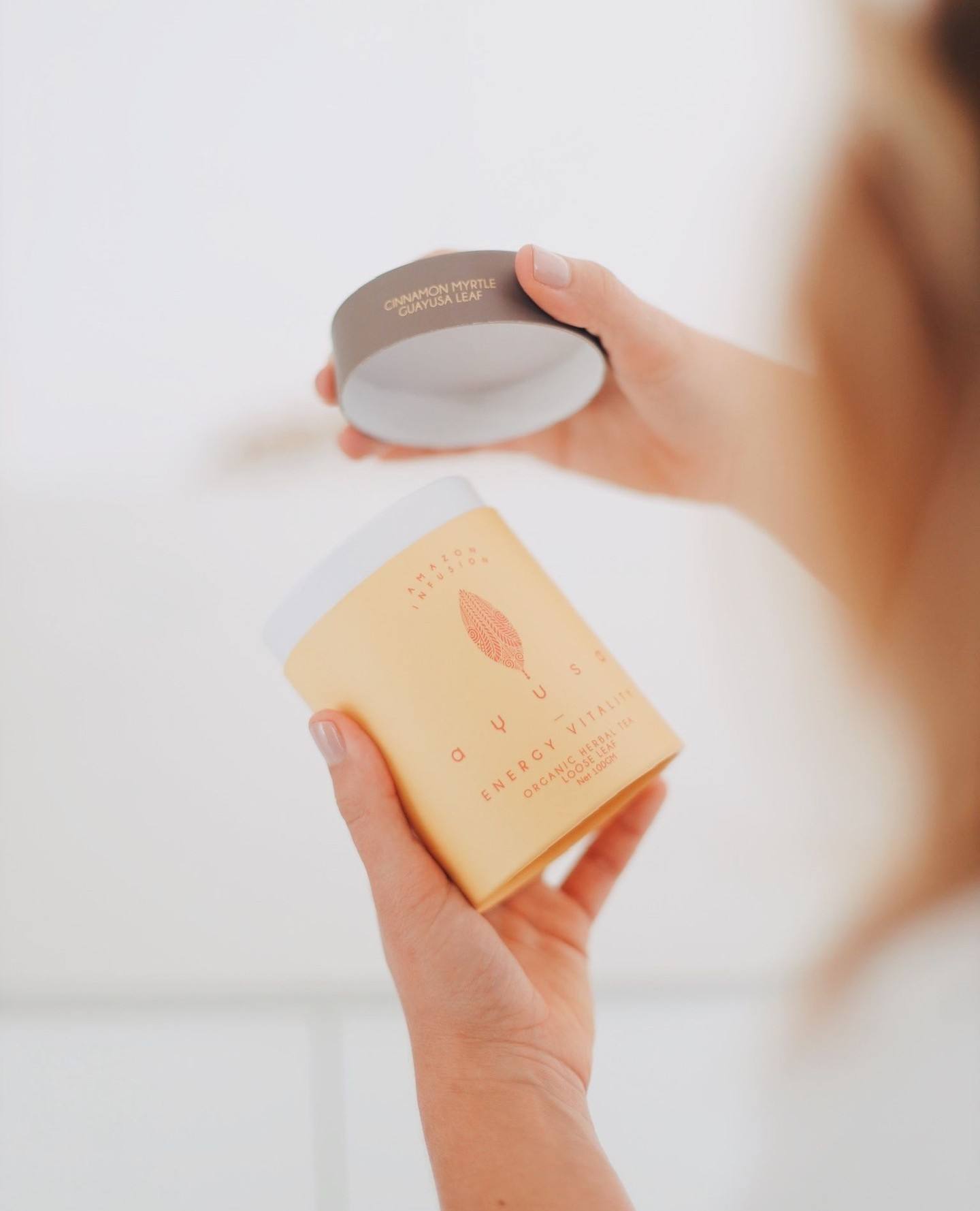 Caja de tubo redondo biodegradable de alta calidad, cilindro reciclable para té y café, embalaje para bebidas