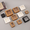 Use caja de envío de aviones plegables de papel corrugado con tinta de soya con ventanas con ventanas