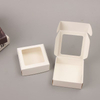 Use caja de envío de aviones plegables de papel corrugado con tinta de soya con ventanas con ventanas