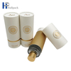 Empaquetado de tubo de papel de caja de cilindro de cartón cosmético biodegradable de lujo personalizado para botella de perfume de aceite esencial