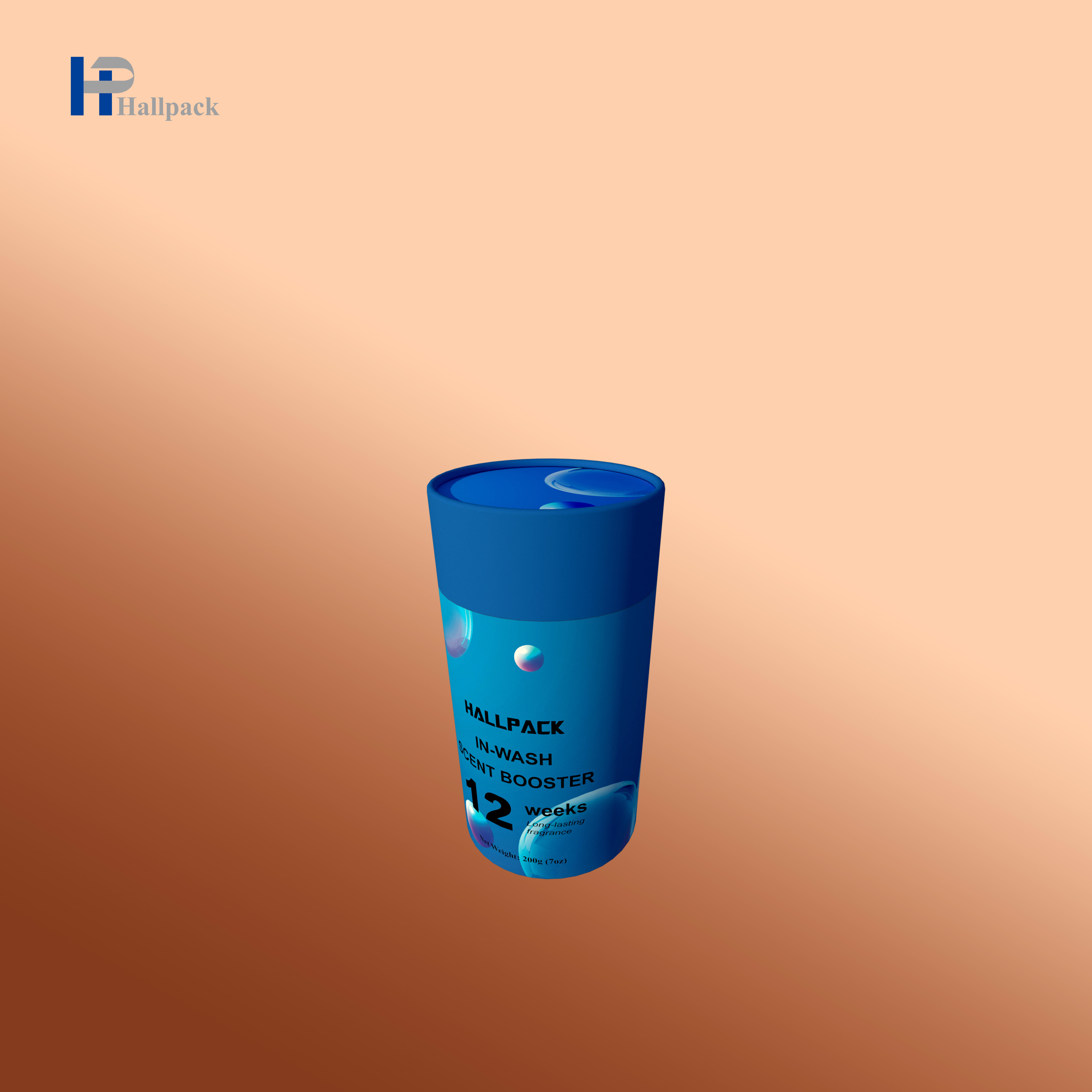 Tubo de cartón de forma redonda con logotipo personalizado, tubo de embalaje Push Up de papel, potenciador de aroma cosmético, embalaje de tubo de papel