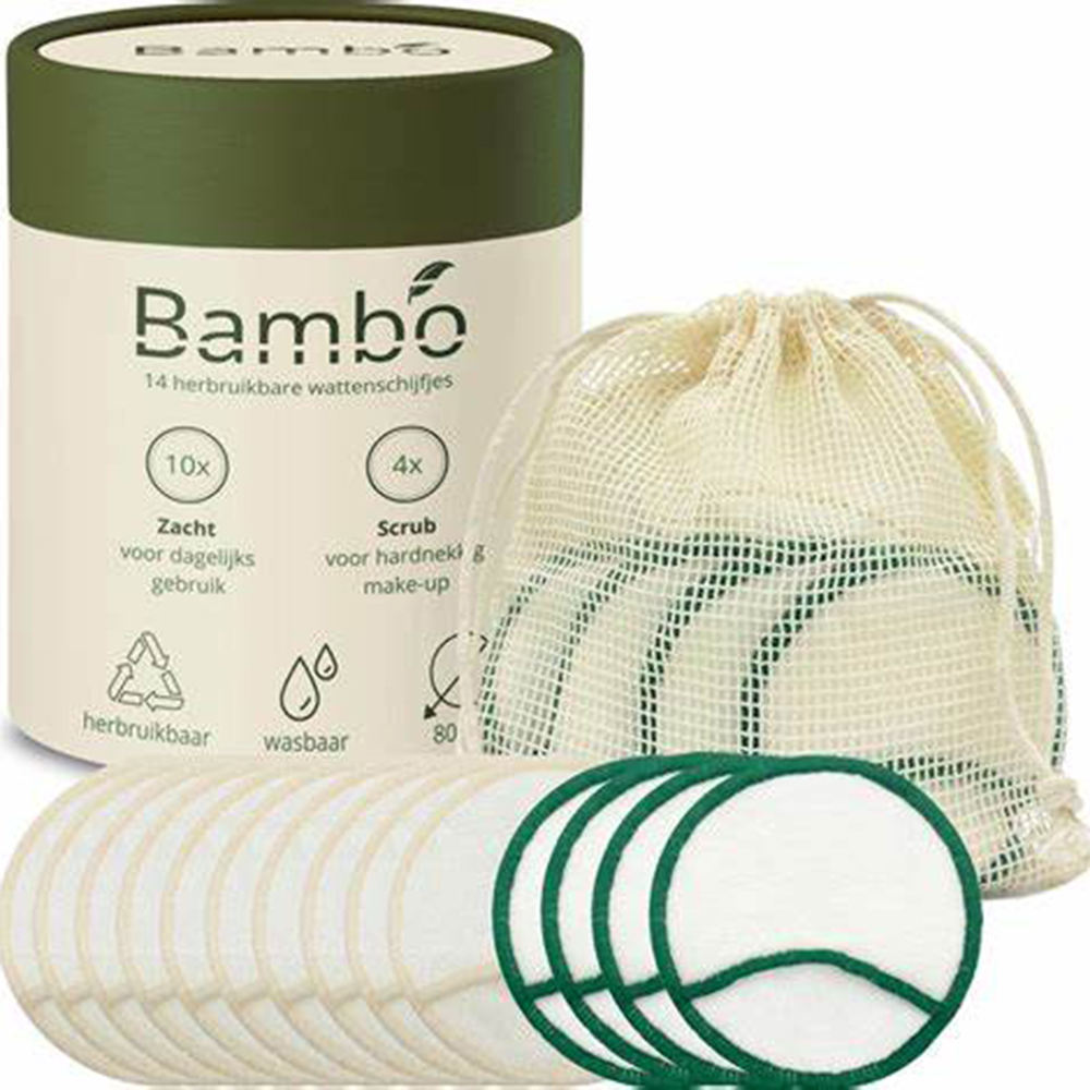 Paquete de caja de tubo redondo empaquetado en cartón cosmético personalizado biodegradable para almohadillas de limpieza de algodón de bambú