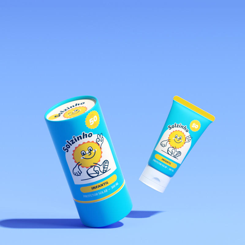 Tubo de papel para cosméticos Solución de embalaje duradera Cilindro de tubo de paquete de papel cosmético biodegradable personalizado ecológico natural