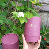 Tubo de caja redonda de cartón de embalaje de tubo de papel de té de vela negra Kraft de cartón cilíndrico 100% reciclado con tamaño personalizado