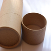 Caja redonda de papel Kraft redonda, precio de fábrica ecológico, personalizado, póster A2, regalo, cilindro de aromaterapia, embalaje de tubos de envío