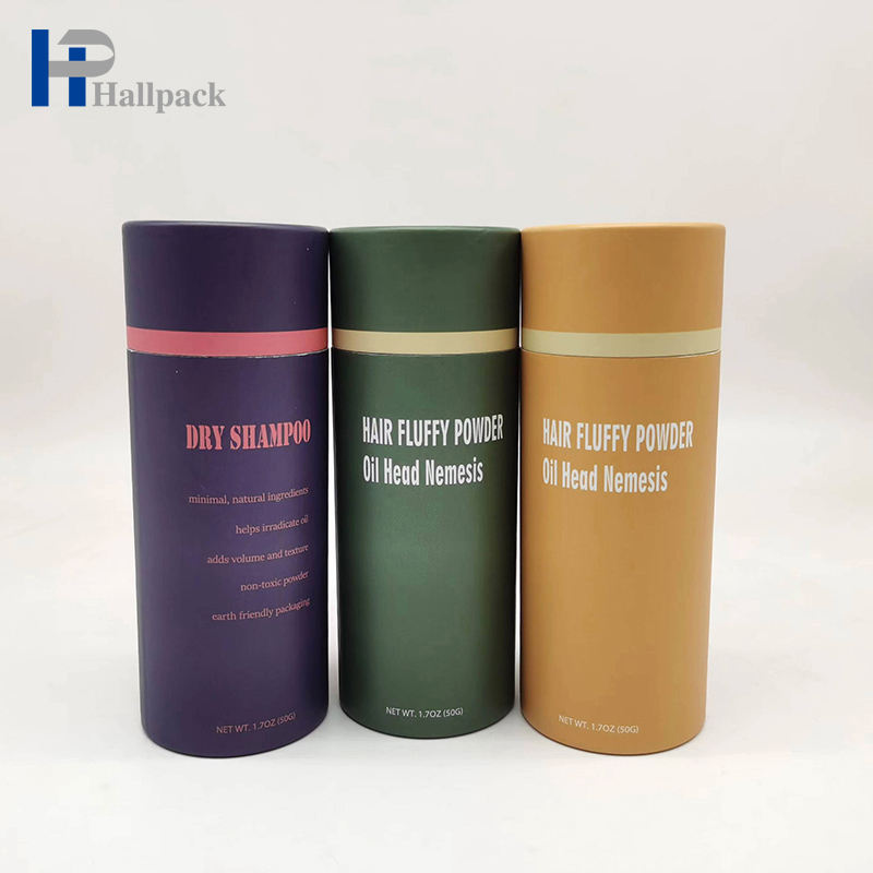 Tubo de tamiz de papel Kraft de alta calidad, diseño de tamiz redondo personalizable para alimentos, embalaje de cilindro de potencia colorido y de menor costo