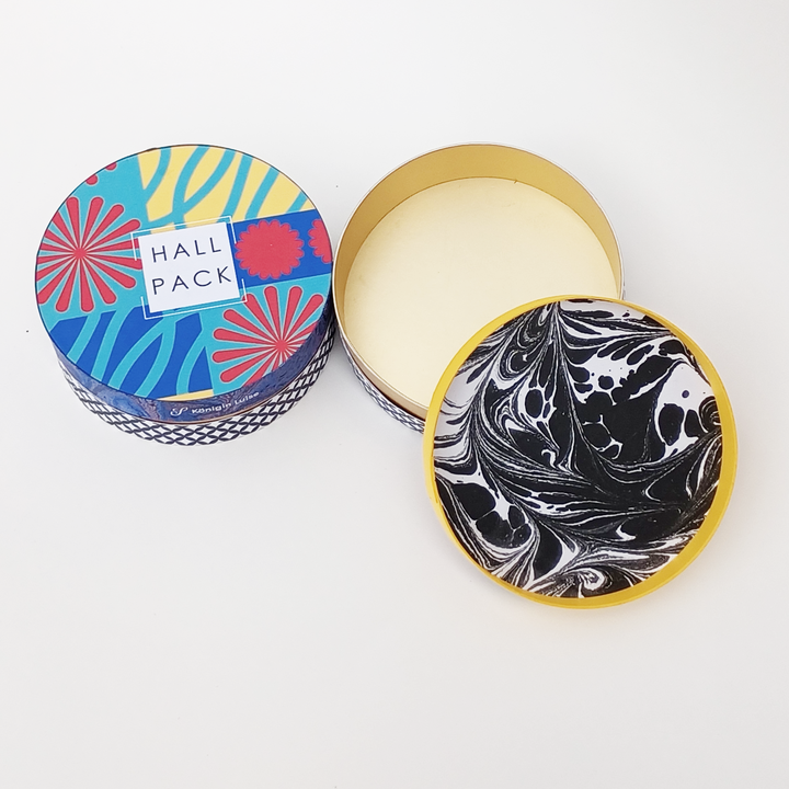 Material reciclado biodegradable, impresión personalizada, cartón duro Kraft, cilindro, tubo de papel, embalaje, logotipo Hallpack