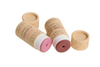 La mejor venta cosmética biodegradable blanca Push Up desodorante en barra embalaje de papel bálsamo labial personalizado tubo giratorio
