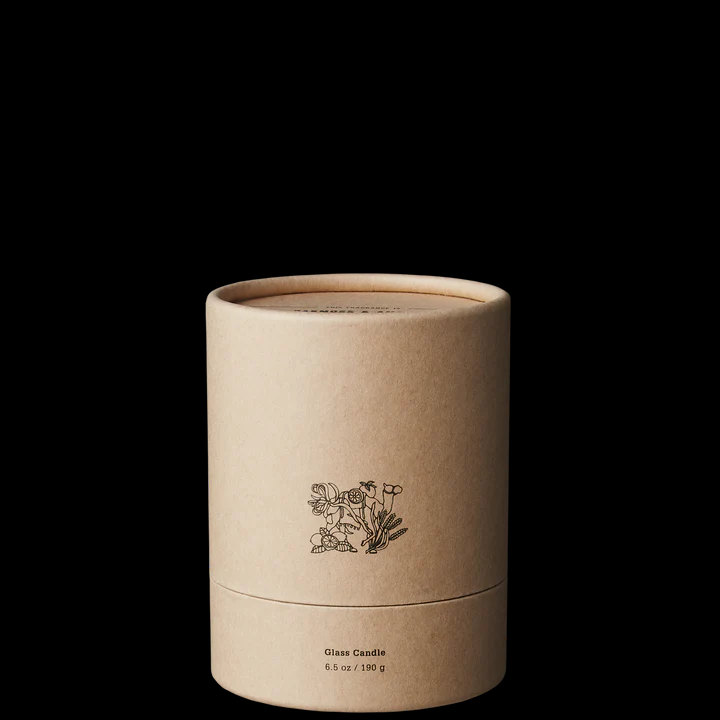 Tubo de papel artesanal marrón personalizado ecológico, embalaje de tubo redondo de cilindro de cartón para perfume y cuidado de la piel