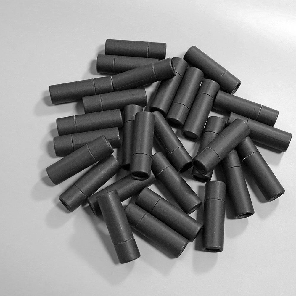 Tubos de lápiz labial de tubo de papel desodorante negro de 2,5 oz Eco a bajo precio