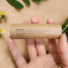 Barras de labios biodegradables Push Up, tubo de papel Kraft, envase de cartón para cosméticos, bálsamo labial, tubos de papel para embalaje