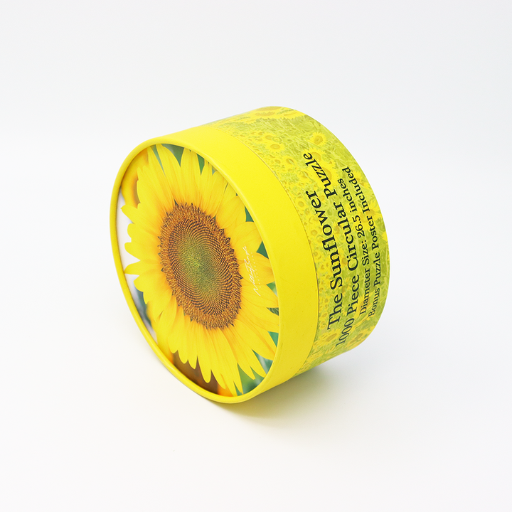 Tubo de papel de empaquetado de la caja del cilindro de la cartulina del arte de encargo amistoso de Eco que empaqueta para el rompecabezas del juguete de los niños