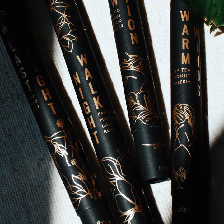 Embalaje de tubo de papel redondo de diseño personalizado respetuoso con el medio ambiente para incienso, tubo de embalaje personalizado, embalaje de cilindro biodegradable