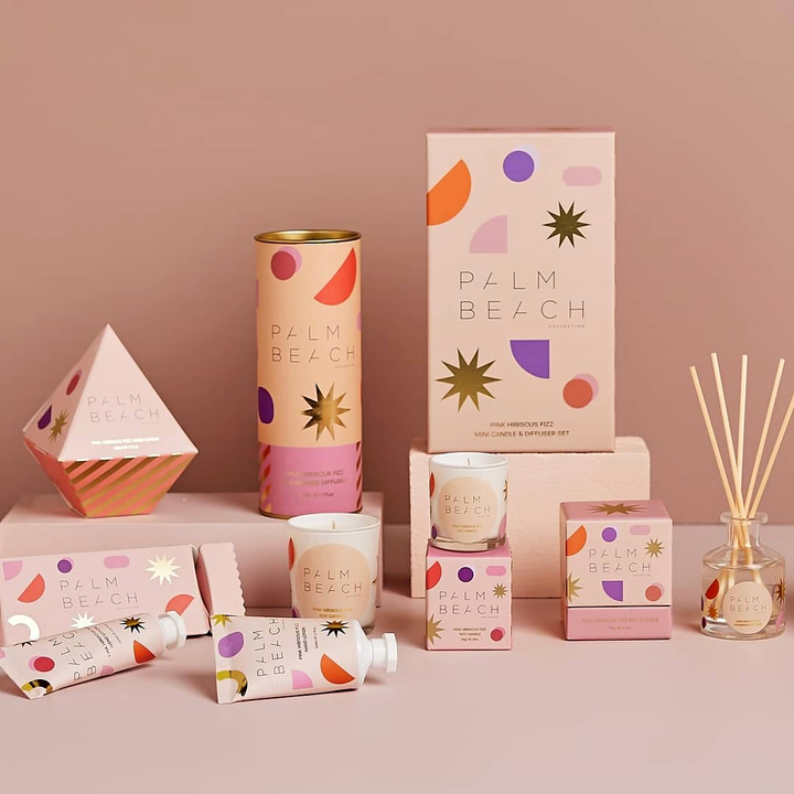 Hallpack-Embalaje de tubo biodegradable hecho a mano para difusor, caja de tubo redondo ecológico, cilindro de cartón para botella de Perfume