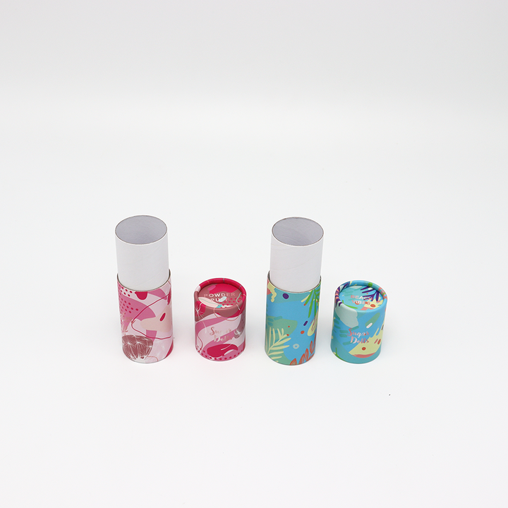 Embalaje cosmético personalizado de alta calidad, caja cilíndrica de cartón, tubo de papel, embalaje para el cuidado de la piel, herramientas de maquillaje, Perfume