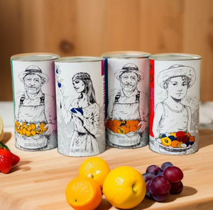 Venta al por mayor de envases cilíndricos de grado alimenticio reciclados personalizados, tubo de papel de hojas sueltas para té, tubo de té cilíndrico con tapa de metal