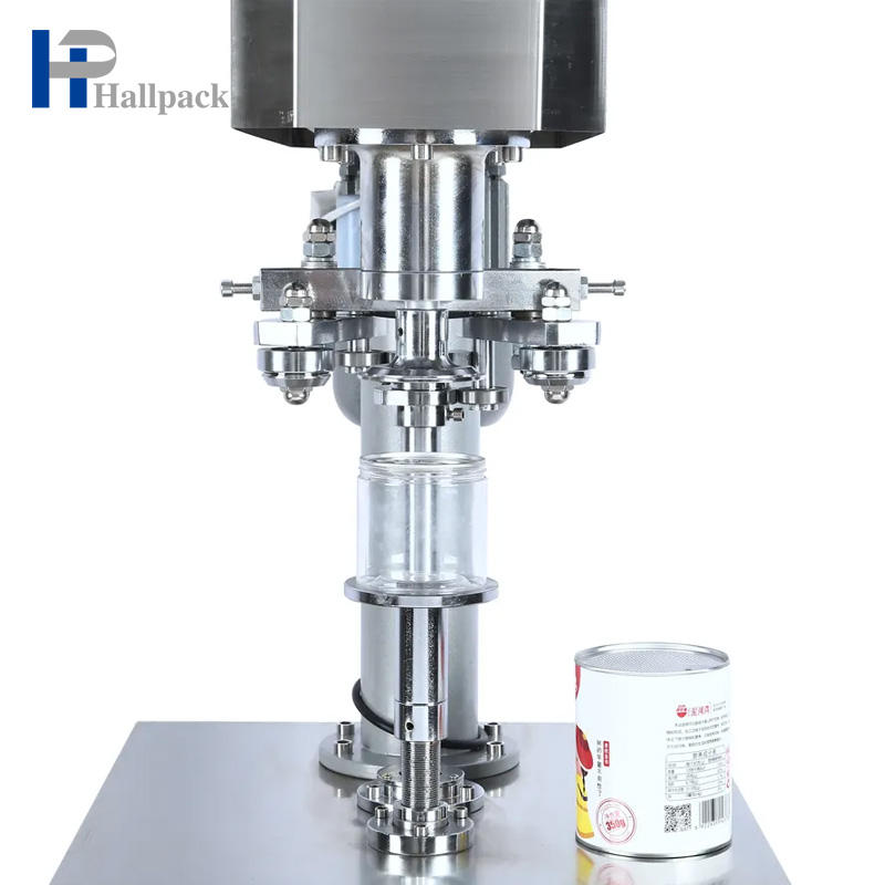 Máquina de sellado vertical de latas automática de sellador de nuevos productos de China