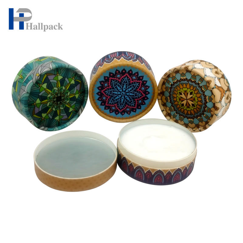 Tubo de papel para cosméticos de lujo, embalaje duradero y elegante para productos de maquillaje y cuidado de la piel