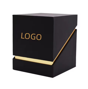Caja rígida de lujo del pequeño favor del brillo de la caja de papel del regalo del caramelo de la boda con la laminación de Matt de la hoja de oro