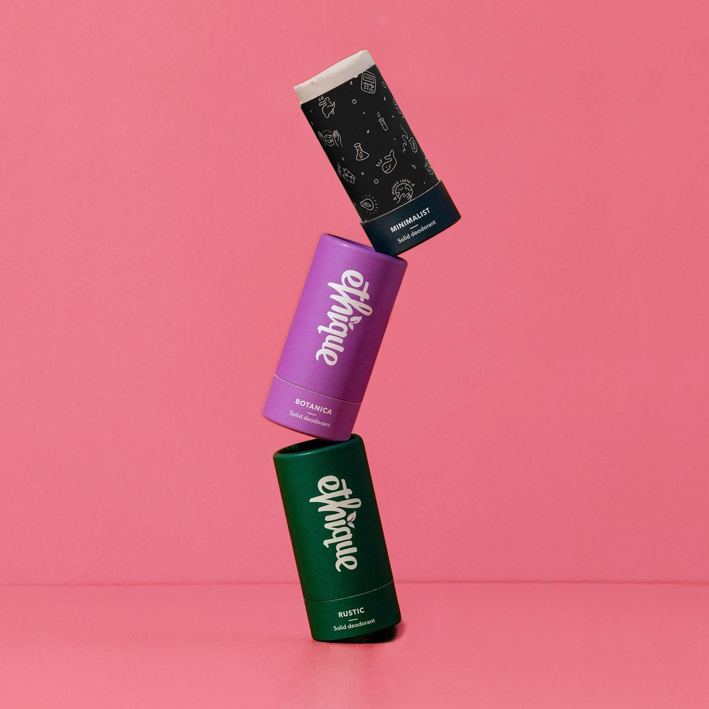 Embalaje de bálsamo labial de papel biodegradable de alta calidad, embalaje desodorante, tubo de papel Push Up, caja de tubo redondo, embalaje de cartón