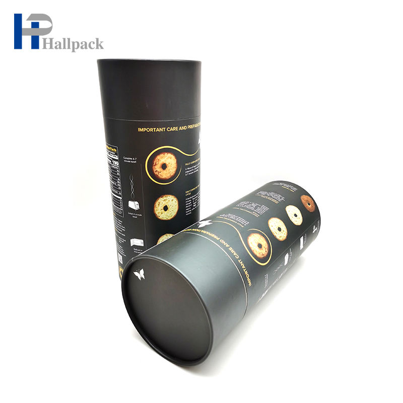 Tubo de papel compuesto redondo del paquete del tubo del papel de las patatas fritas hecho en fábrica