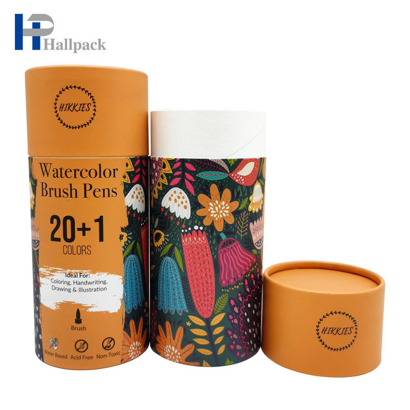 Tubo de papel biodegradable hermético de Facialmask del tubo para la esponja de algodón