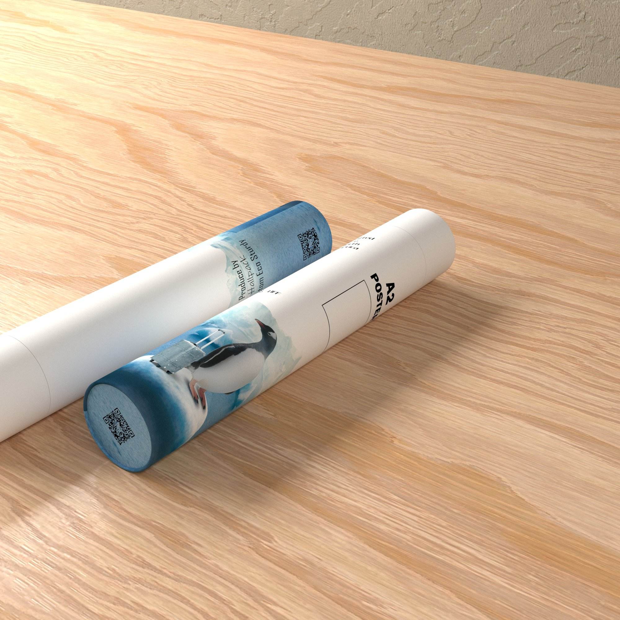 Cajas de tubos de embalaje de camisetas de cartón Kraft reciclado, papel artesanal redondo biodegradable con relieve para almacenamiento de cosméticos