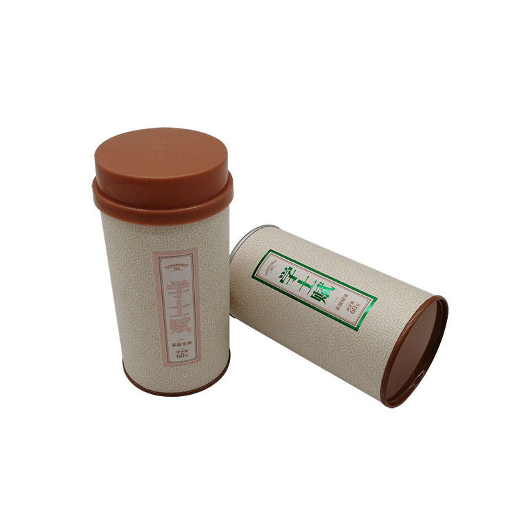 Embalaje de cilindro de cartón de tubo kraft, cajas personalizadas, venta directa de fábrica