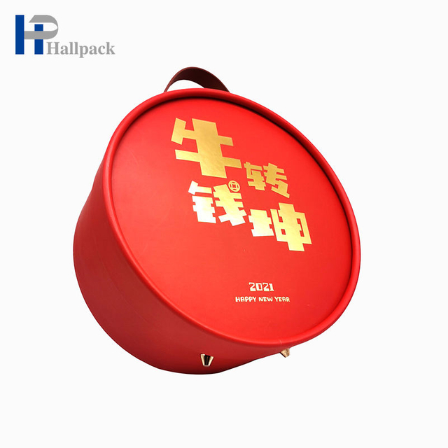 Empaquetado de lujo modificado para requisitos particulares de los tubos del papel de la caja del paquete del regalo de la cartulina