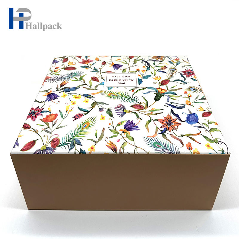 La venta al por mayor respetuosa del medio ambiente modifica la caja de papel del cajón de la caja del paquete del regalo para requisitos particulares del tamaño del logotipo