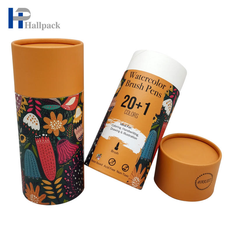 Tubo de papel biodegradable hermético de Facialmask del tubo para la esponja de algodón