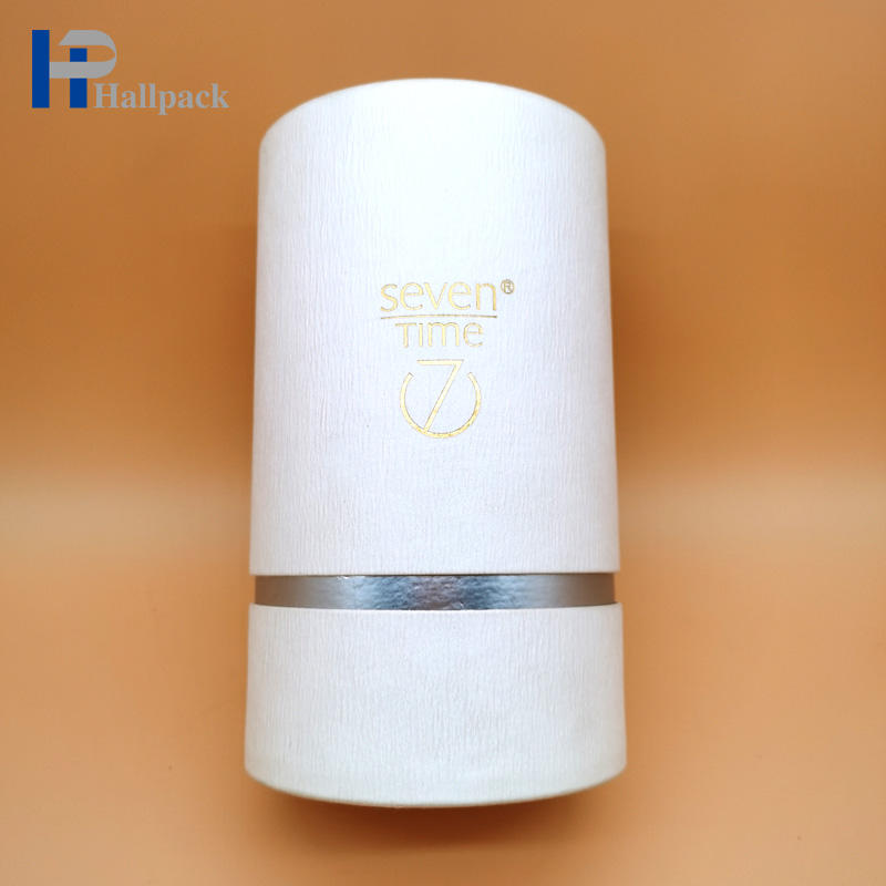 Empaquetado reciclable del tubo del papel de los cosméticos de los tubos de la base del papel de Kraft