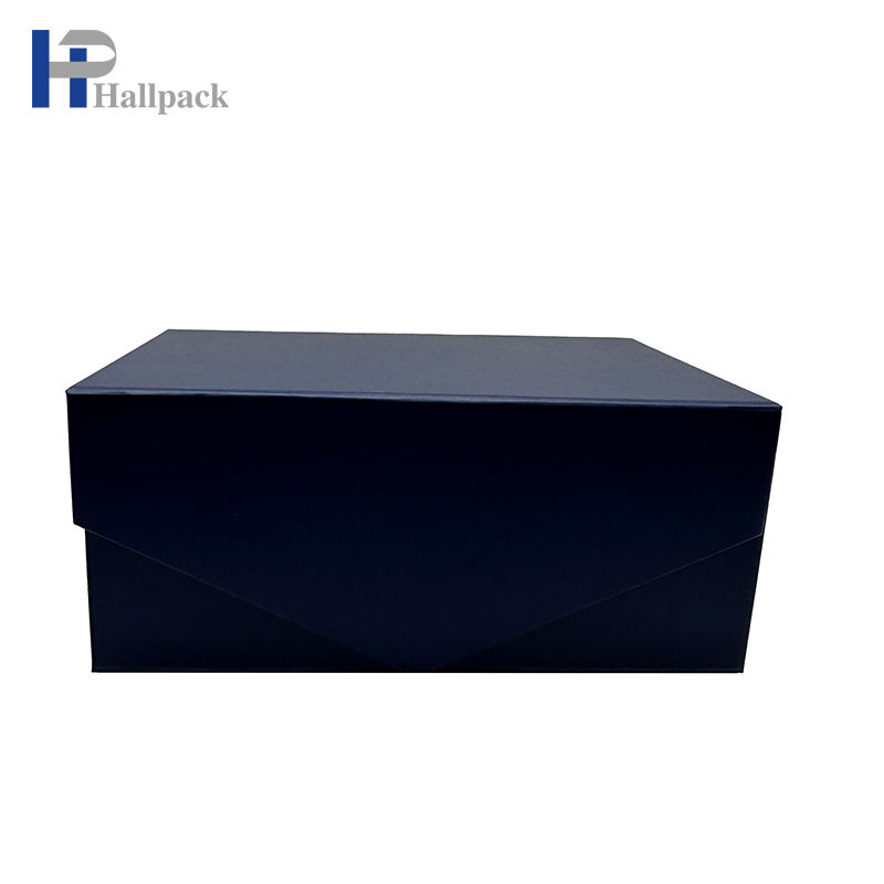 Caja de papel de empaquetado acanalada plegable de la caja de envío de la caja del anuncio publicitario de la cartulina rígida en forma de libro