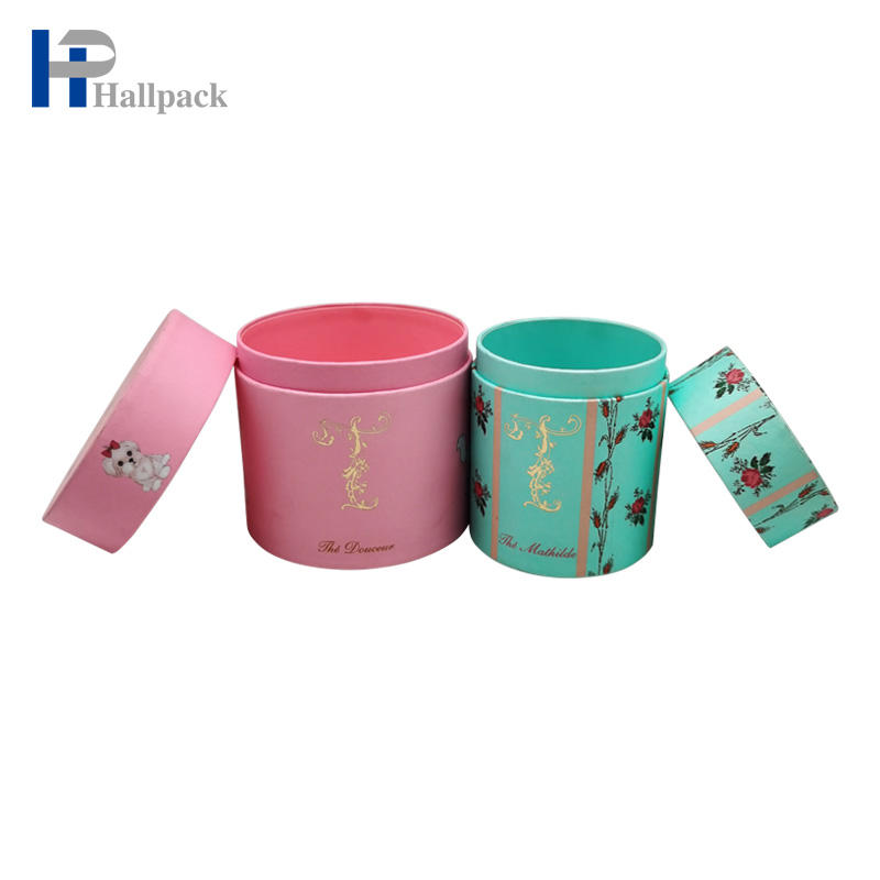 Tubo de alimentos Caja de papel Caja de regalo Tubo de papel redondo de calidad alimentaria