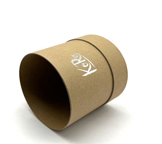 Tubo de cartón Kraft redondo personalizado, embalaje de cartón biodegradable para cosméticos, impresiones artesanales, logotipo, fabricado en fábrica