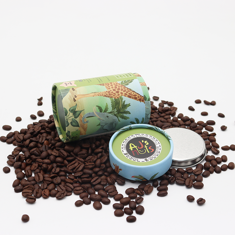 Embalaje de tubos de papel de grado biodegradable para té para té