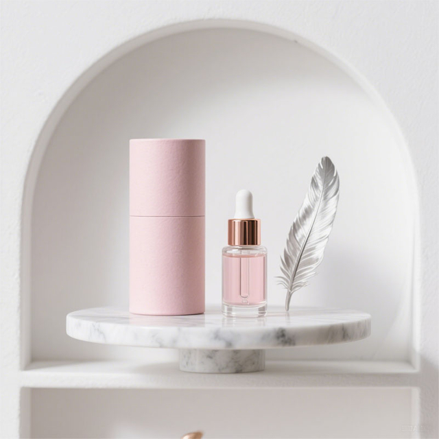 Tubo de embal un biberón de perfume de logotipo personalizado ecológico