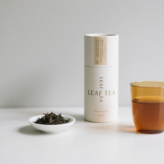 Tubos de embalaje de té personalizados Embalaje de té Tuito Matcha Jar de envasado de té