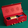 Material reciclable Kraft Christmas Gift Wine Perfume Bottle Cajas