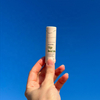 Tubo de papel para bálsamo labial, cartón Kraft blanco, negro, marrón, reciclado, tubo de papel desodorante Push Up de 0,3 oz para bálsamo labial
