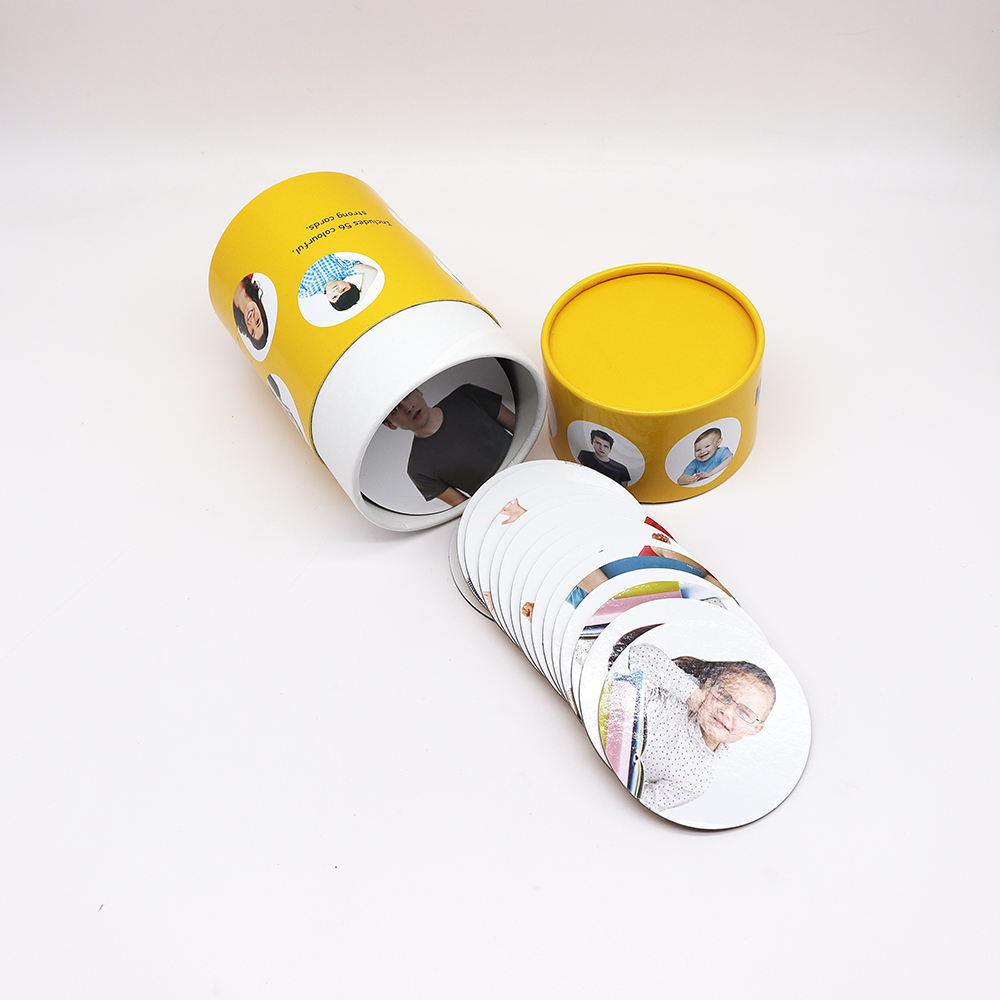 Tubo de caja de papel Kraft marrón de alta calidad, caja redonda blanca personalizada, embalaje de tubo de papel cilíndrico biodegradable negro