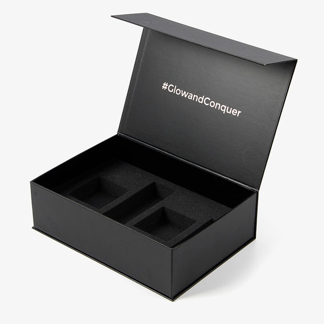 Caja de regalo lujosa de cuero y cartón de primera calidad para joyería con estructura de libro
