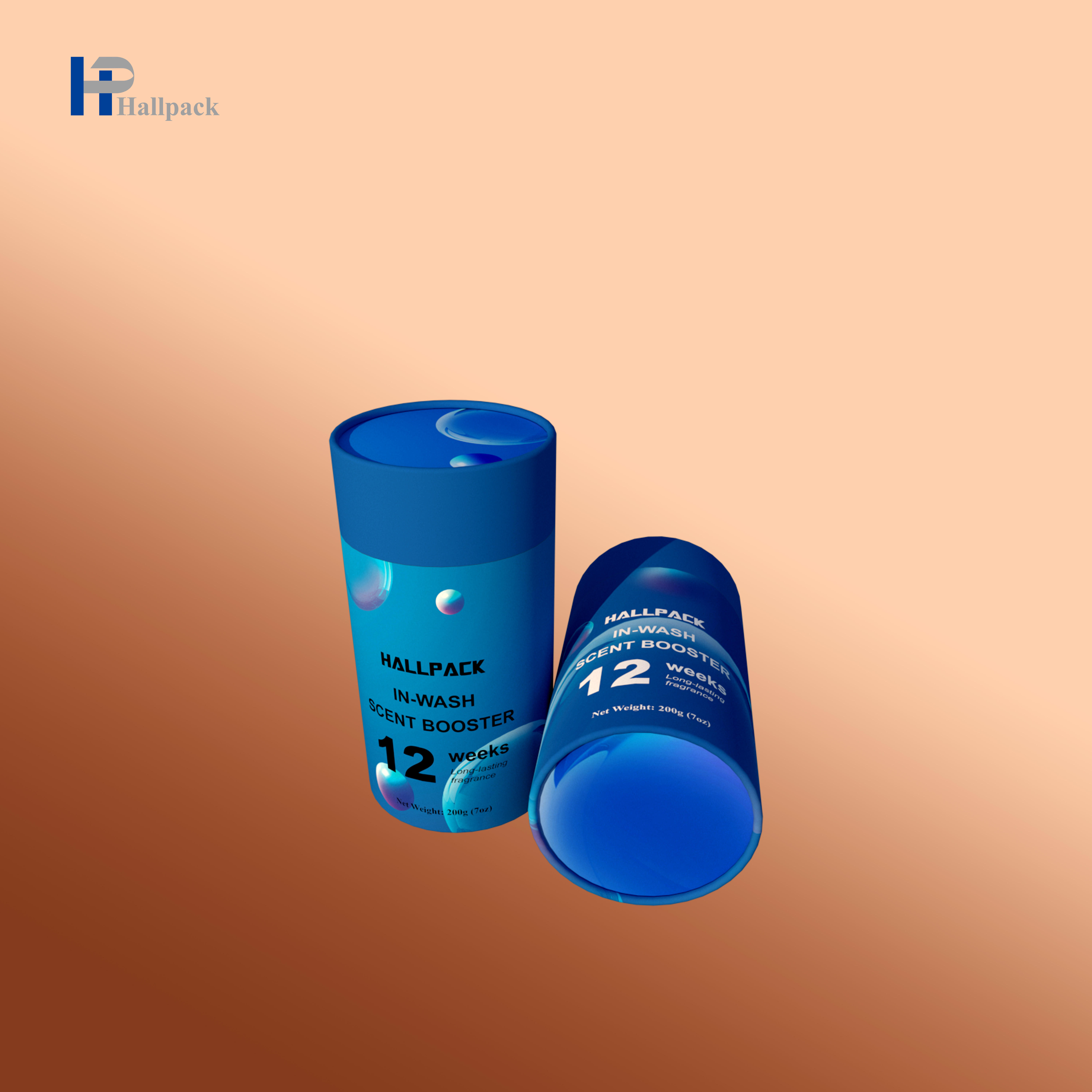 Tubo de cartón de forma redonda con logotipo personalizado, tubo de embalaje Push Up de papel, potenciador de aroma cosmético, embalaje de tubo de papel