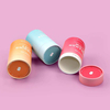 El logotipo caliente de la venta imprimió la caja reciclable del cilindro de empaquetado del té de la cartulina del papel del tubo redondo de Kraft