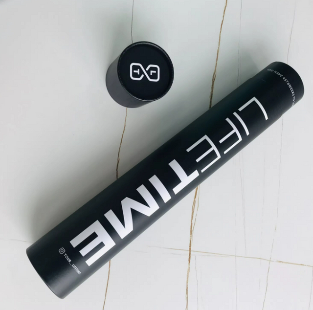 Tubos de papel de calidad alimentaria Kraft personalizados, tubo de envío de cartón, tubo de papel cilíndrico redondo