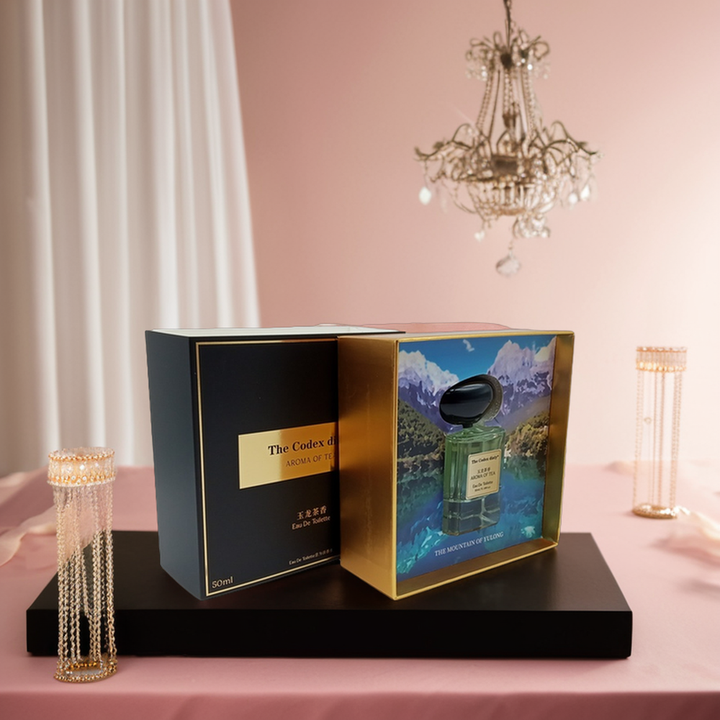 Crema facial Perfume Laminación mate y relieve Estructura rígida Lujosa caja de regalo de joyería de cartón y cuero de primera calidad