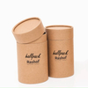 Cápsulas de colágeno reciclables, respetuosas con el medio ambiente, para suplemento alimenticio, embalaje de polvo vacío, tubo de papel de embalaje Kraft para cápsulas