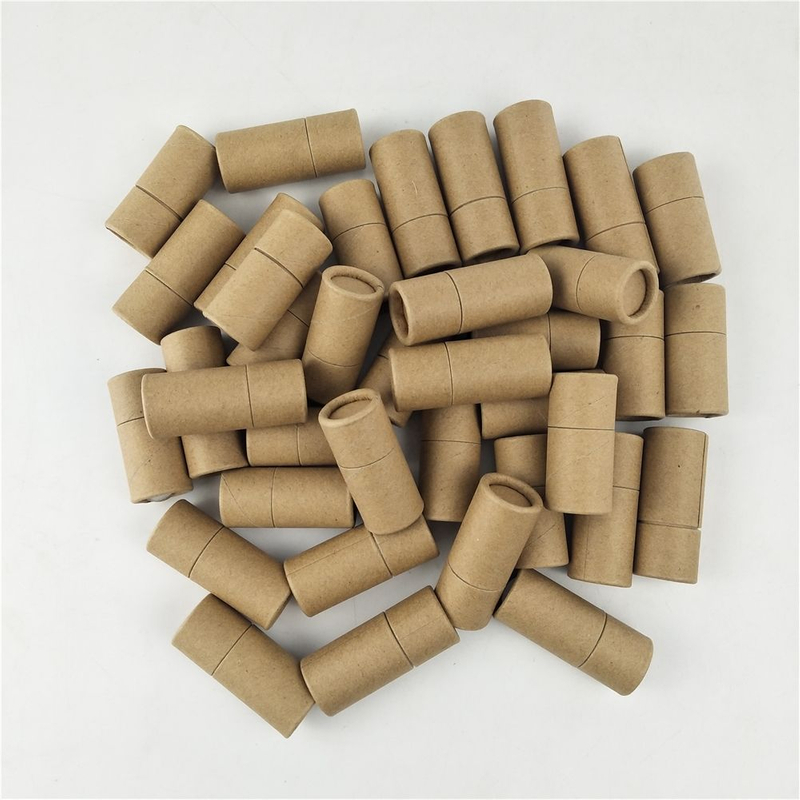 Tubo de papel de gran tamaño de calidad perfecta de 2oz, tubo de papel más barato con núcleo Kraft en blanco para barra de loción