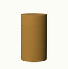 Tubo de papel de cartón cilíndrico marrón para café, bebida, jugo, champán y embalaje de tequila, duradero y resistente