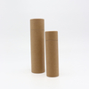 El papel biodegradable puede enrollar los tubos de papel Tubos sin imprimir del papel de Brown Kraft